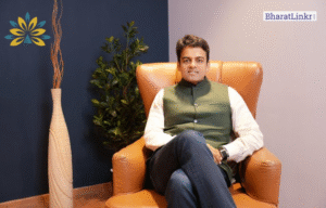 Anirudh A. Damani, Managing Partner at Artha Venture Fund, seated in an armchair during an interview.